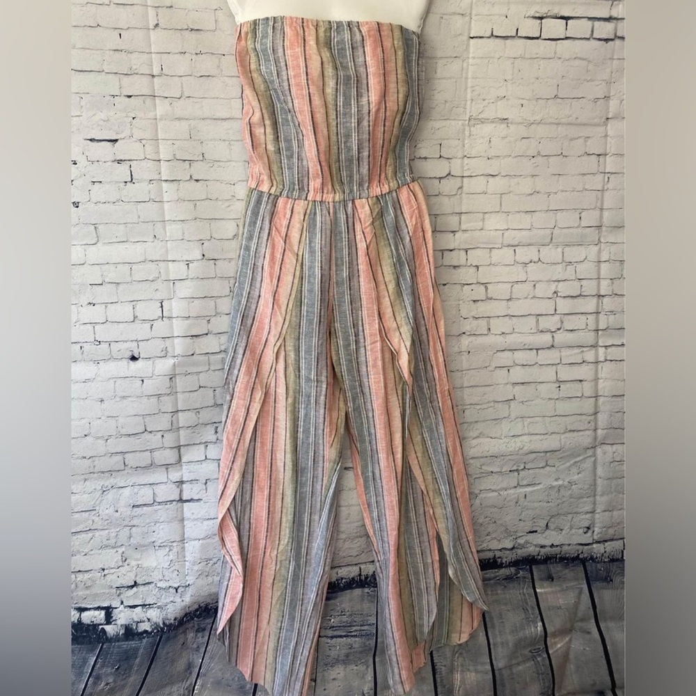 Pastel Rainbow DREW Brand Women’s Sleeveless Romper Jumpsuit nwt